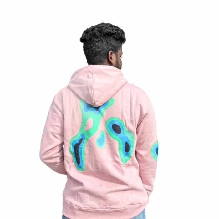 Pink Colour Hoodie